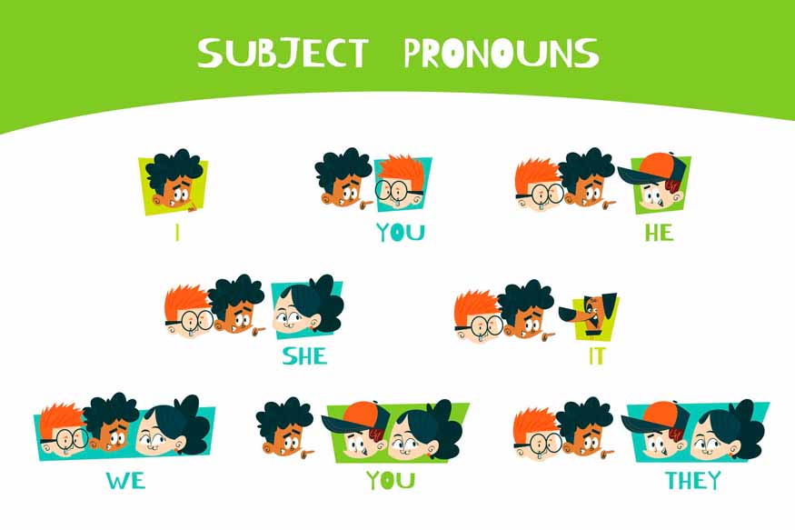 Teaching Pronouns to Kids in English
