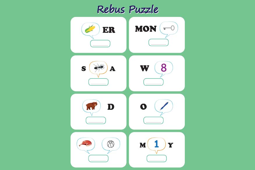 Rebus Puzzles for Kids